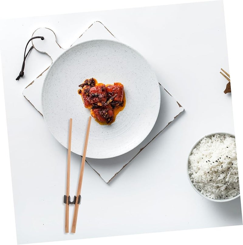 Food Grade PE Small Chopsticks Helpers 5pcs Lightweight Training Clips For Adults - Image 2